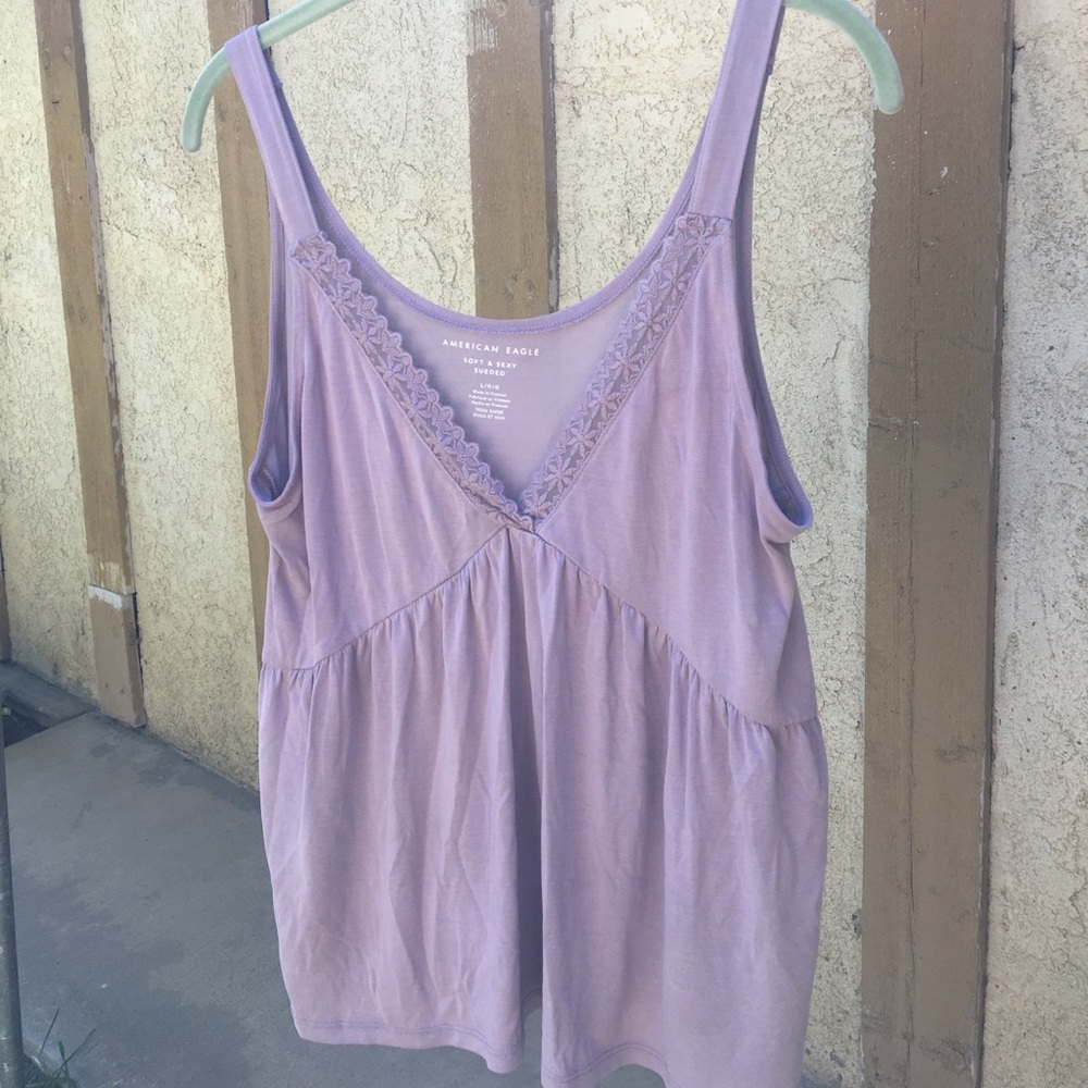 American Eagle Soft Sueded Top